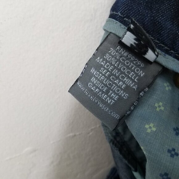 Level 99 Jeans Pants Blue Size 30 - Picture 9 of 9